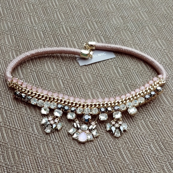 Beautiful Cord Gemstone Necklace - Picture 2 of 6